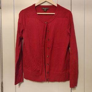 BOGO Eddie Bauer red cardigan